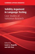Validity Argument in Language Testing