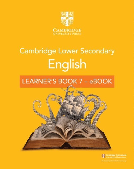 Esther Menon, Graham Elsdon - Cambridge Lower Secondary English Learner's Book 7 - eBook, E-bok