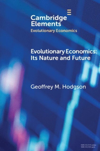 Geoffrey M. Hodgson - Evolutionary Economics, E-bok