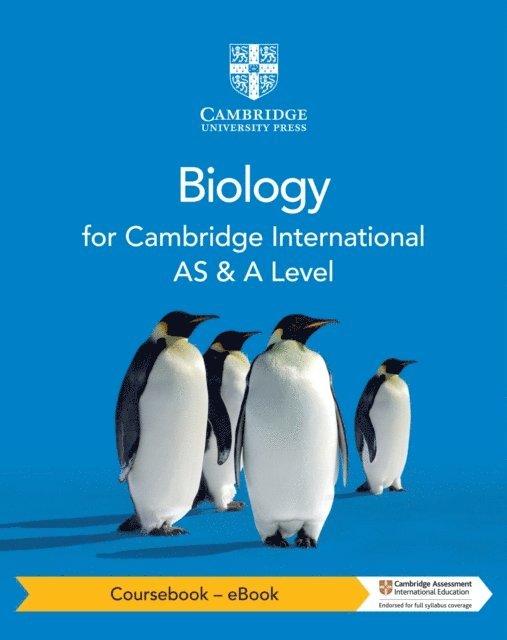 Jennifer Gregory, Dennis Taylor, Richard Fosbery, Mary Jones - Cambridge International AS & A Level Biology Coursebook - eBook, E-bok