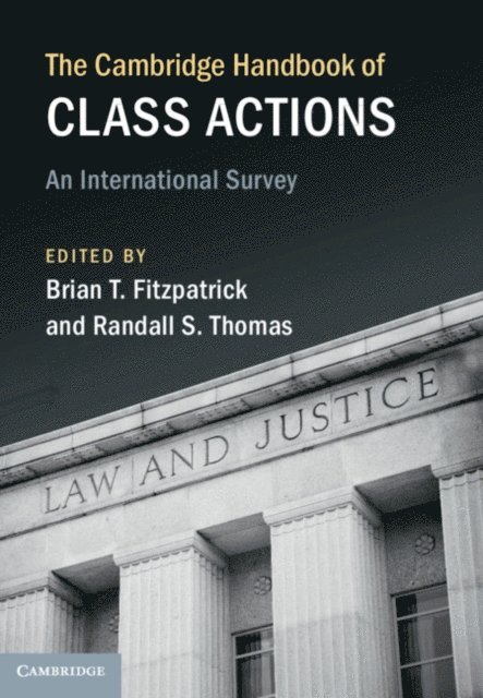 Randall S. Thomas, Brian T. Fitzpatrick - Cambridge Handbook of Class Actions, E-bok