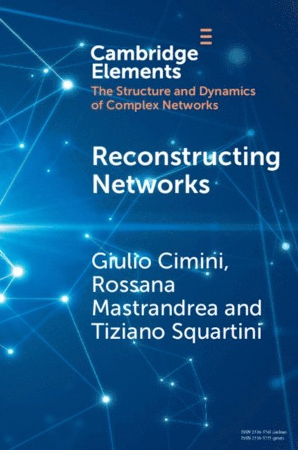 Tiziano Squartini, Rossana Mastrandrea, Giulio Cimini - Reconstructing Networks, E-bok