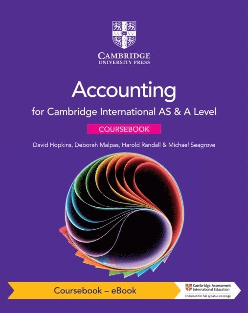 Michael Seagrove, Harold Randall, Deborah Malpas, David Hopkins - Cambridge International AS & A Level Accounting Coursebook - eBook, E-bok