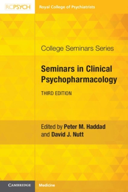 David J. Nutt, Peter M. Haddad - Seminars in Clinical Psychopharmacology, E-bok