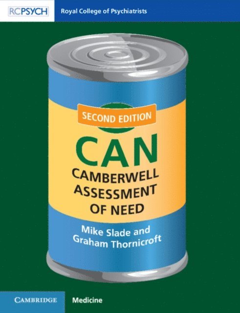Graham Thornicroft, Mike Slade - Camberwell Assessment of Need (CAN), E-bok