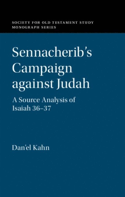 Dan'el Kahn - Sennacherib's Campaign against Judah, E-bok
