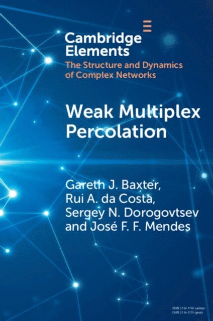 Jose F. F. Mendes, Sergey N. Dorogovtsev, Rui A. da Costa, Gareth J. Baxter - Weak Multiplex Percolation, E-bok