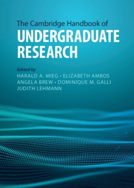 Judith Lehmann, Dominique Galli, Angela Brew, Elizabeth Ambos, Harald A. Mieg - Cambridge Handbook of Undergraduate Research, E-bok