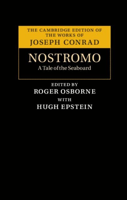 Joseph Conrad, Hugh Epstein, Roger Osborne - Nostromo, E-bok