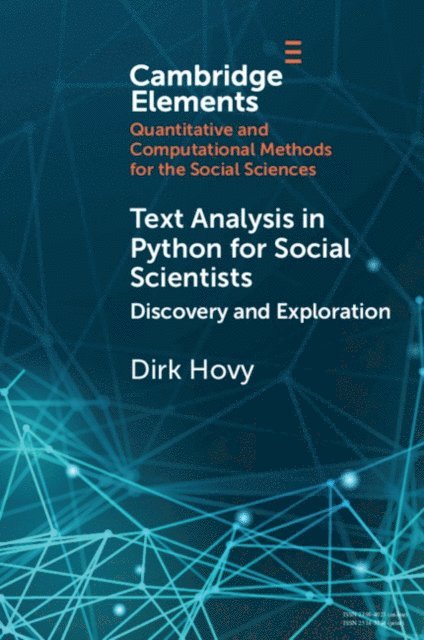 Dirk Hovy - Text Analysis in Python for Social Scientists, E-bok