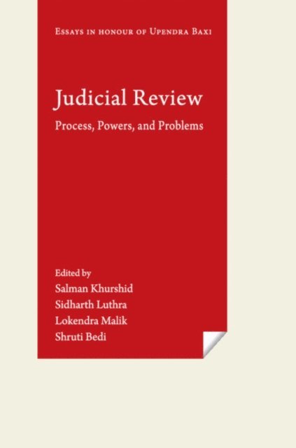Shruti Bedi, Lokendra Malik, Sidharth Luthra, Salman Khurshid - Judicial Review, E-bok