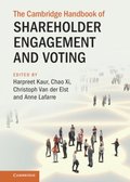 Cambridge Handbook of Shareholder Engagement and Voting