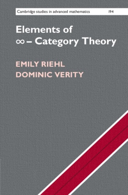 Dominic Verity, Emily Riehl - Elements of infinity-Category Theory, E-bok