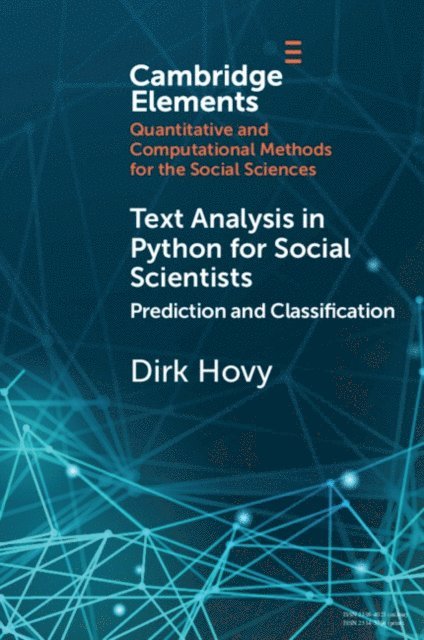 Dirk Hovy - Text Analysis in Python for Social Scientists, E-bok