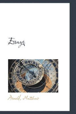 Arnold Matthew - Essays, Inbunden