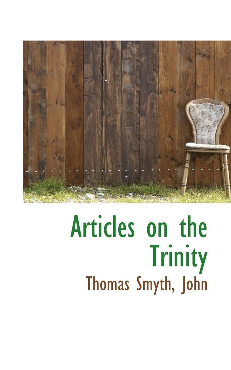 Thomas Smyth, Pope John XXIII - Articles on the Trinity, Häftad