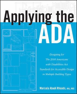 Marcela A. Rhoads - Applying the ADA, Häftad. Tillgänglighet: Lägg i varukorg