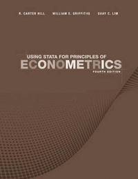 Using Stata for Principles of Econometrics