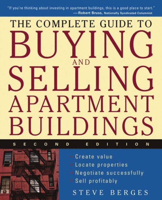 Steve Berges - Complete Guide to Buying and Selling Apartment Buildings, E-bok. Tillgänglighet: Lägg i varukorg