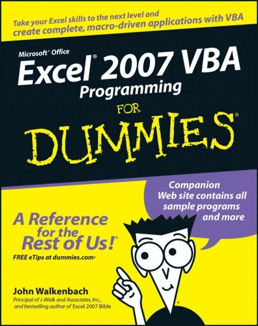 John Walkenbach - Excel 2007 VBA Programming For Dummies, E-bok