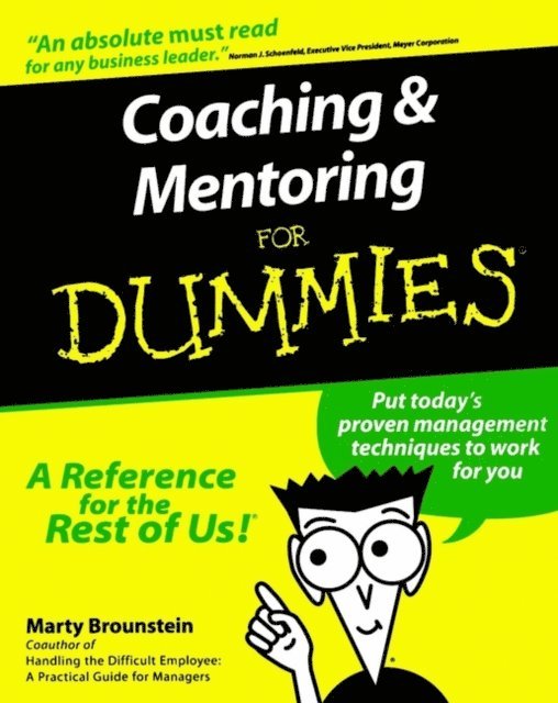 Marty Brounstein - Coaching and Mentoring For Dummies, E-bok