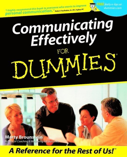 Marty Brounstein - Communicating Effectively For Dummies, E-bok