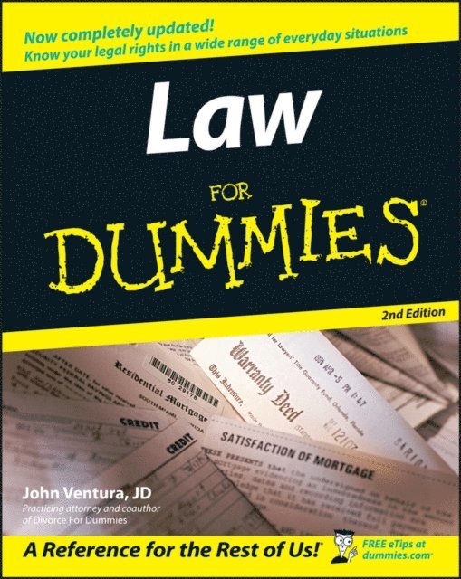 John Ventura - Law For Dummies, E-bok