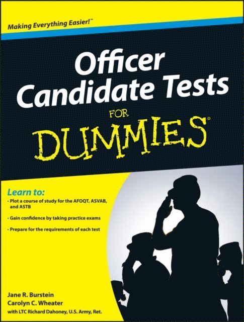 Carolyn C. Wheater, Jane R. Burstein - Officer Candidate Tests For Dummies, E-bok