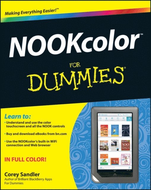 Corey Sandler - NOOKcolor For Dummies, E-bok. Tillgänglighet: Lägg i varukorg