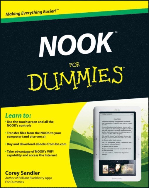 Corey Sandler - NOOK For Dummies, E-bok. Tillgänglighet: Lägg i varukorg