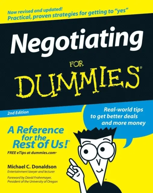 Michael C. Donaldson - Negotiating For Dummies, E-bok. Tillgänglighet: Lägg i varukorg
