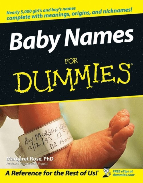 Margaret Rose - Baby Names For Dummies, E-bok