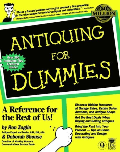 Deborah Shouse, Ron Zoglin - Antiquing For Dummies, E-bok. Tillgänglighet: Lägg i varukorg