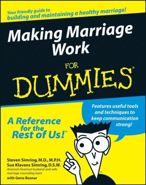 Sue Klavans Simring, Steven Simring - Making Marriage Work For Dummies, E-bok