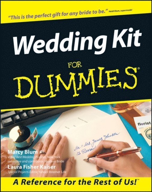 Laura Fisher Kaiser, Marcy Blum - Wedding Kit For Dummies, E-bok