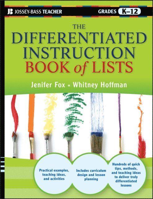 Whitney Hoffman, Jenifer Fox - Differentiated Instruction Book of Lists, E-bok