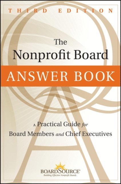BoardSource - Nonprofit Board Answer Book, E-bok