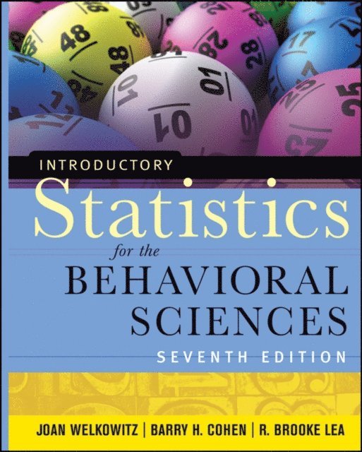 R. Brooke Lea, Barry H. Cohen, Joan Welkowitz - Introductory Statistics for the Behavioral Sciences, E-bok