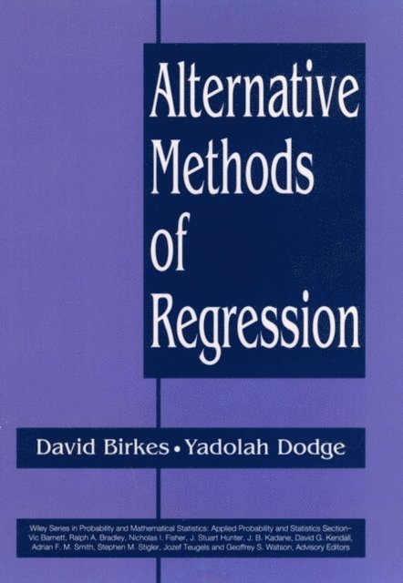 Dr. Yadolah Dodge, David Birkes - Alternative Methods of Regression, E-bok