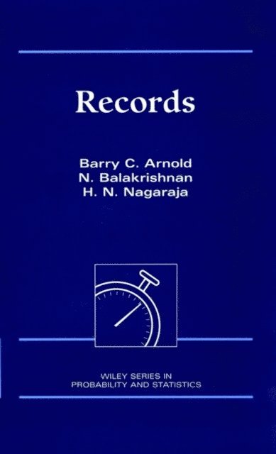 Haikady N. Nagaraja, Narayanaswamy Balakrishnan, Barry C. Arnold - Records, E-bok