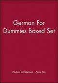 German for Dummies,Boxed Set