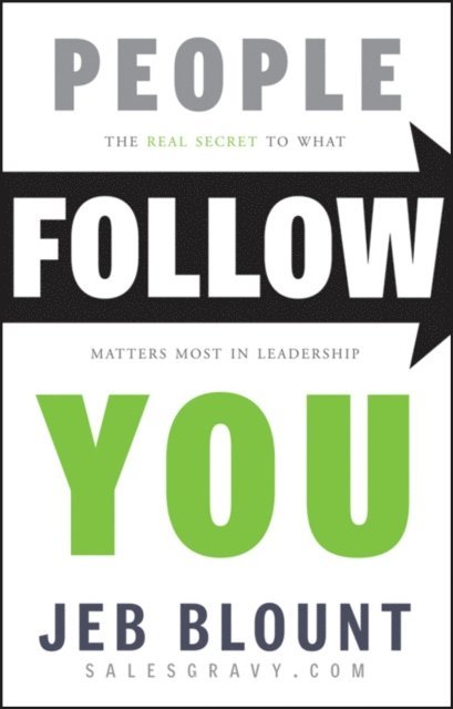Jeb Blount - People Follow You, E-bok