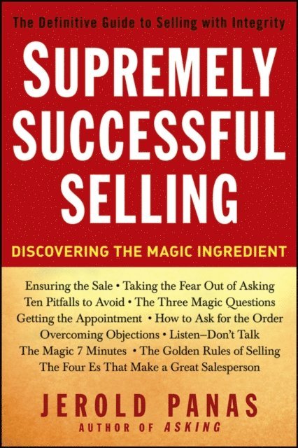 Jerold Panas - Supremely Successful Selling, E-bok