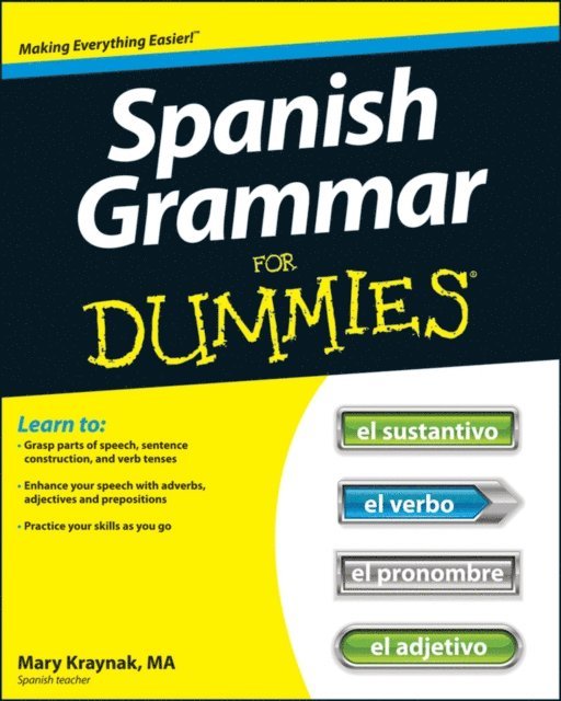 Cecie Kraynak - Spanish Grammar For Dummies, E-bok