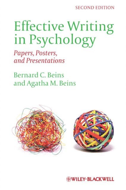 Agatha M. Beins, Bernard C. Beins - Effective Writing in Psychology, E-bok