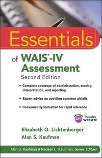 Essential of WAIS-IV Assessment 2nd Edition Book/CD Package