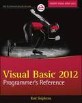 Visual Basic 2012 Programmer's Reference