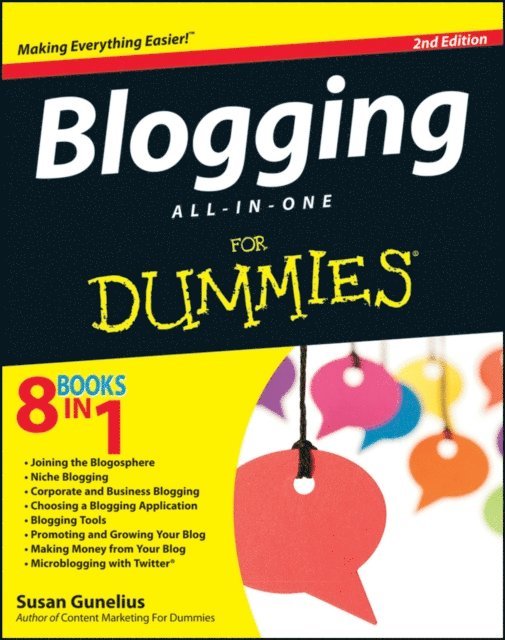 Susan Gunelius - Blogging All-in-One For Dummies, E-bok