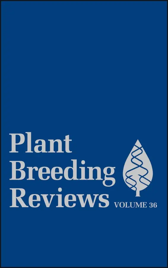 J Janick - Plant Breeding Reviews Volume 36. Tillgänglighet: Tillfälligt slut