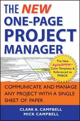 New One-Page Project Manager av Clark A Campbell, Mick Campbell, Clark A Campbell